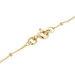 9ct Yellow Gold Beaded Chain Bracelet - Image 4