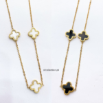 Vancleef 5 Clover Long Mala